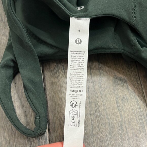Lululemon NWT Align Tank Top Rainforest Green - Picture 7 of 8